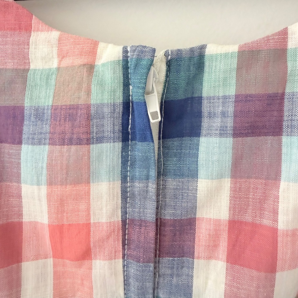 Modcloth Optimistic Effect Checkered Plaid Pastel… - image 8